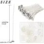 EricX Light 100 Piece Cotton Candle Wick 6'' Pre-Waxed for Candle Making,Candle DIY EricX Light 100 Piece Cotton Candle Wick 6'' Pre-Waxed for Candle Making,Candle DIY
