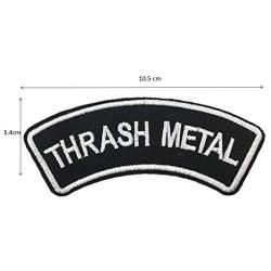 Thrash Metal Iron on Patch