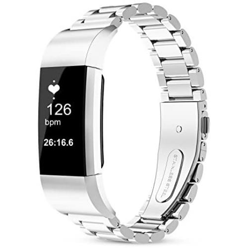 WOCOOL Charge 2 Band Adjustable Charge 2 Watch Bands Metal Replacement Band Fitness Tracker for Charge 2 Accessories