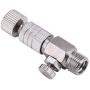 Garosa Metal Airbrush Coupler Professional Lightweight Airbrush Quick Release Plug Coupling Disconnect Coupler with 4pcs Fittings