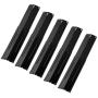 Broilmann Universal Adjustable Grill Heat Plate Replacement for Gas Grill, Porcelain Steel Heat Plate Shield, Flavorizer Bar, Extends from 11.75'' up to 21'' L (Pack of 5)