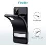 ESR Metal Kickstand Case Compatible with Samsung Galaxy S20 Plus (6.7-Inch) [Vertical and Horizontal Stand] [Reinforced Drop Protection] [Flexible TPU Case] – Solid Black