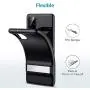 ESR Metal Kickstand Case Compatible with Samsung Galaxy S20 Plus (6.7-Inch) [Vertical and Horizontal Stand] [Reinforced Drop Protection] [Flexible TPU Case] – Solid Black