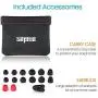 Sephia SP1050VC in-Ear Wired Headphone with Mic and Volume Control Enhanced Bass Sephia SP1050VC in-Ear Wired Headphone with Mic and Volume Control Enhanced Bass