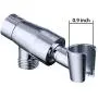 100% Metal Shower Head Holder for Hand Held Showerhead, Adjustable Bracket Holder, Shower arm Adapter, Universal Shower Arm Mount,Chrome Finish 100% Metal Shower Head Holder for Hand Held Showerhead, Adjustable Bracket Holder, Shower arm Adapter, Universal Shower Arm Mount,Chrome Finish