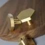 RZDEAL 1-1/10'' Solid Brass Knobs Shoe Cabinets Knob and Pulls Brushed Gold Hexagon Handles for Dresser Drawer (8Pcs) RZDEAL 1-1/10'' Solid Brass Knobs Shoe Cabinets Knob and Pulls Brushed Gold Hexagon Handles for Dresser Drawer (8Pcs)