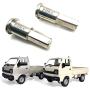 Facibom 2PCS Metal Wheel Hex for 1/10 RC Truck Car WPL D12 Upgrade Parts Accessories