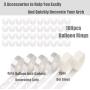 LANGXUN Φ8.5ft (2.6m) Large Size Golden Metal Round Balloon Arch kit Decoration, for Birthday Decoration, Wedding Decoration and Photo Background Decoration