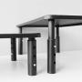 Hippo & Frog Metal Desk Dual Monitor Stand Riser, 3 Height Adjustable, 2 Packs
