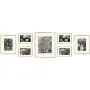 Golden State Art, Set of 7, Aluminum Photo Frame with Ivory Color Mat & Real Glass, Metal Wall Photo Frame Collection (Gold) Golden State Art, Set of 7, Aluminum Photo Frame with Ivory Color Mat & Real Glass, Metal Wall Photo Frame Collection (Gold)