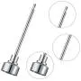 2 Pieces Wax Carving Tools Stainless Steel Cap Wax Tool Metal Wax Tool, Fits All 10 mm, 14 mm and 18 mm Fittings 2 Pieces Wax Carving Tools Stainless Steel Cap Wax Tool Metal Wax Tool, Fits All 10 mm, 14 mm and 18 mm Fittings