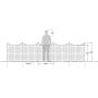Zippity Outdoor Products WF29002 Garden Metal Fence 42'' 1 Box (5 Panels & 6 Stakes)