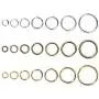 NARAMAX 1450PCS/Box Metal Open Jump Rings Connecters Stainless Steel Circle Single Ring for Necklace Brcelet Choker Pendant Jewelry DIY Making(3mm 4mm 5mm 6mm 7mm 8mm 10mm)(Gold) NARAMAX 1450PCS/Box Metal Open Jump Rings Connecters Stainless Steel Circle Single Ring for Necklace Brcelet Choker Pendant Jewelry DIY Making(3mm 4mm 5mm 6mm 7mm 8mm 10mm)(Gold)