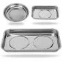 VASTOOLS Magnetic Tray Holder 3pc / Stainless Steel/for Socket Screw Nuts Bolts Metal Parts/Extra Strong Magnet, Thickened Tray VASTOOLS Magnetic Tray Holder 3pc / Stainless Steel/for Socket Screw Nuts Bolts Metal Parts/Extra Strong Magnet, Thickened Tray