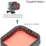 SOONSUN 3 Pack Dive Filter for GoPro Hero 5 6 7 Black Super Suit Dive Housing - Red,Light Red and Magenta Filter - Enhances Colors for Various Underwater Video and Photography Conditions