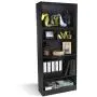Atlantic Oskar 5 Shelf Bookcase, Espresso PN38408139 Atlantic Oskar 5 Shelf Bookcase, Espresso PN38408139