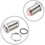 uxcell Latching Metal Push Button Switch High Head 12mm Mounting Dia 1NO 12V Yellow LED Light uxcell Latching Metal Push Button Switch High Head 12mm Mounting Dia 1NO 12V Yellow LED Light