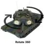 Modified Edition 1/16 2.4ghz Remote Control US M1A2 Abrams Tank Camouflage Color(360-Degree Rotating Turret)(Steel Gear Gearbox)(3800mah Battery)(Metal Tracks &Sprocket Wheel & Idle Wheel) Modified Edition 1/16 2.4ghz Remote Control US M1A2 Abrams Tank Camouflage Color(360-Degree Rotating Turret)(Steel Gear Gearbox)(3800mah Battery)(Metal Tracks &Sprocket Wheel & Idle Wheel)