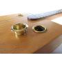Candle Cup Inserts - Grommets – Brass – 26 Pieces - 7/8 Inch Hole Size Candle Cup Inserts - Grommets – Brass – 26 Pieces - 7/8 Inch Hole Size