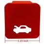 Hood Latch Release Handle Cable Repair Kit Billet Aluminum for Honda CRV 1997-2006,Element 2003-2011,Ridgeline 2006-2014,Civic 1996 - 2011(Red) Hood Latch Release Handle Cable Repair Kit Billet Aluminum for Honda CRV 1997-2006,Element 2003-2011,Ridgeline 2006-2014,Civic 1996 - 2011(Red)