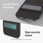 ESR Metal Kickstand Case Compatible with iPhone 12 Pro Max 6.7-Inch [Patented Two-Way Stand] [Reinforced Drop Protection] [Soft and Flexible Back] - Translucent Black