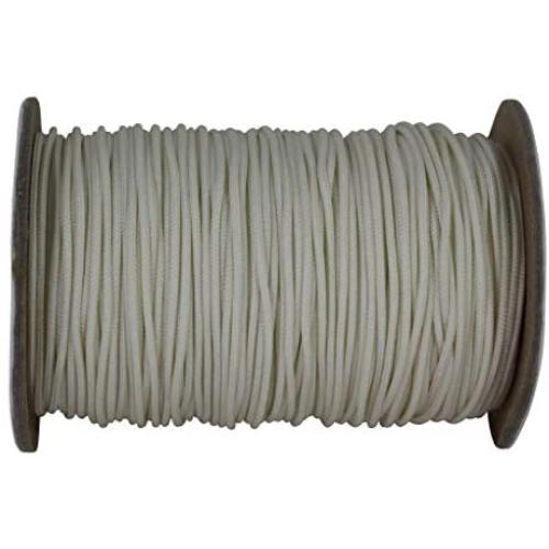 SGT Knots Mini Blind Cord - Durable Polyester Lift Cord for Crafting, DIY Projects (1.8mm x 100 yds, Ivory)