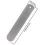 BesterBro 2Pack Metal Straight Sock Jigs - 17.9” x 3.34” Aluminum Metal Sock Board for Heat Press Transfer Dye Sublimation Printing Socks DIY Accessory
