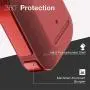 Raptic Trek Series, Apple AirPods 1 & 2 Case (Formerly Defense Trek) - Anodized Aluminum, TPU, and Polycarbonate Protective Case for Apple AirPods 1 & 2, (Red)