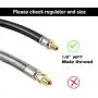 21'' QCC1 Hose And Regulator Kit with 1/8 NPT Male Thread Replacement parts for Weber propane grills,Replacement for Weber 7503 21'' QCC1 Hose And Regulator Kit with 1/8 NPT Male Thread Replacement parts for Weber propane grills,Replacement for Weber 7503