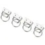 Biitfuu 20Pcs Metal Tail Clip, Bag Strap Connector for Bag Purse Making Hand-Made Metal Bag Clip Biitfuu 20Pcs Metal Tail Clip, Bag Strap Connector for Bag Purse Making Hand-Made Metal Bag Clip