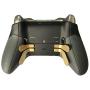 E-MODS GAMING 12 in 1 - Metal Mod 6 Swap Thumbsticks Joysticks, 4 Paddles & 2 Dpads with Open Tool for Xbox One Elite Controller (Gold)