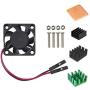 Easycargo Raspberry Pi Fan Heatsink Kit for Cooling Cooler Raspberry Pi 3, Pi 2, Pi Model B+ (Green 1-Pack) Easycargo Raspberry Pi Fan Heatsink Kit for Cooling Cooler Raspberry Pi 3, Pi 2, Pi Model B+ (Green 1-Pack)