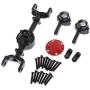 LoveinDIY Metal Front Axle Housing Assembly Kit Spare Parts for WPL B14/B24/B16/B36/C14/C24/C34 RC Car Accessories