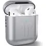 Metal AirPods Case, Full Protective Cover Accessories Compatible with Airpods Wireless Charging Case-Grey