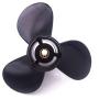 SouthMarine Aluminum Alloy Propeller 9 1/4x11 for Suzuki 9.9HP 15HP Outboard Motor 9 1/4 X 11