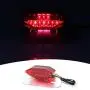 HONGPA Motorcycle Tail Lamp LED Bracket Taillights Hexagon shape For Harley 12 volt modified motorcycle Iron metal shell HONGPA Motorcycle Tail Lamp LED Bracket Taillights Hexagon shape For Harley 12 volt modified motorcycle Iron metal shell