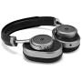 Master & Dynamic MW65 Active Noise-Cancelling (Anc) Wireless Headphones – Bluetooth Over-Ear Headphones with Mic – Gunmetal/ Black Leather