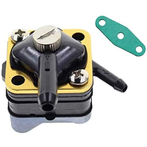 Fuel Pump Outboard w/ Gasket Compatible with Johnson Evinrude 6hp 8hp 9.9hp 15hp Outboard 1981-1992 Seahorse 397839 391638 395091 397274 Mallory 9-35350 Sierra 18-7350 GELUOXI