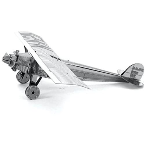 Fascinations Metal Earth Spirit of Saint Louis Airplane 3D Metal Model Kit