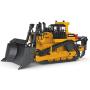 Fisca 1/50 Diecast Bulldozer Model Metal Construction Vehicle Toy