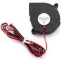 TOTOT 4PCS Cooling Blower Fan 5015 12V 0.18A 6000Rpm DC Industrial Cooling Turbo Fan 50x50x15mm 3D Printer Parts Mini Black Plastic Fans