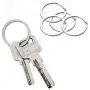 Flat Key Rings 10 Pieces 1 inches Flat Key Rings Metal Keychain Rings Split Keyrings Flat O Ring for Home Car Office Keys Attachment(silver) Flat Key Rings 10 Pieces 1 inches Flat Key Rings Metal Keychain Rings Split Keyrings Flat O Ring for Home Car Office Keys Attachment(silver)