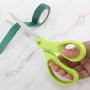 LIVINGO Scissors, 8'' Scissors All Purpose 3-Pack, Titanium Ultra Sharp Scissors for Office Home School Sewing Fabric Craft Supplies, Professional Stainless Steel Blades Shears, Comfort Soft Grip