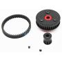 3.2mm Belt Drive Transmission Gears System for 1/10 RC Car Crawler Axial SCX10 & SCX10 II 90046 Upgrade DIY Parts