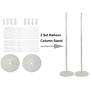 LANGXUN Large Size Balloon Arch Kit And Balloon Column Stand Kit For Birthday Decorations Wedding Decorations Event Party Supplies Graduation Party Decorations
