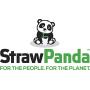 StrawPanda Metal Straws Variety Pack of Six Straws Boba, Long and Regular Sized Reusable Drinking Straws with cleaning brushes and StrawPanda carrying case