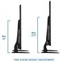 Mount-It! Universal TV Stand Base Replacement, Table top Pedestal Mount Fits 32 37 40 42 47 50 55 60 inch LCD LED Plasma TVs, 110 Lb Capacity, VESA 800 x 400mm (MI-849) Mount-It! Universal TV Stand Base Replacement, Table top Pedestal Mount Fits 32 37 40 42 47 50 55 60 inch LCD LED Plasma TVs, 110 Lb Capacity, VESA 800 x 400mm (MI-849)