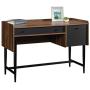 Sauder Harvey Park Desk, Grand Walnut finish
