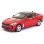[Kia Toys Collation] 1:38 Diecast Mini Car Miniature 1-pc for 2017 2018 Kia Stinger (Hi-Chroma Red)