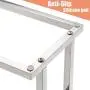 Naturous Freestanding Towel Rack 2 Tier Metal Towel Bar Stand Stainless Steel Bathroom Towel/Kitchen Towel Rack Stand Naturous Freestanding Towel Rack 2 Tier Metal Towel Bar Stand Stainless Steel Bathroom Towel/Kitchen Towel Rack Stand